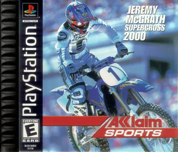 Jeremy McGrath Supercross 2000 (US) box cover front